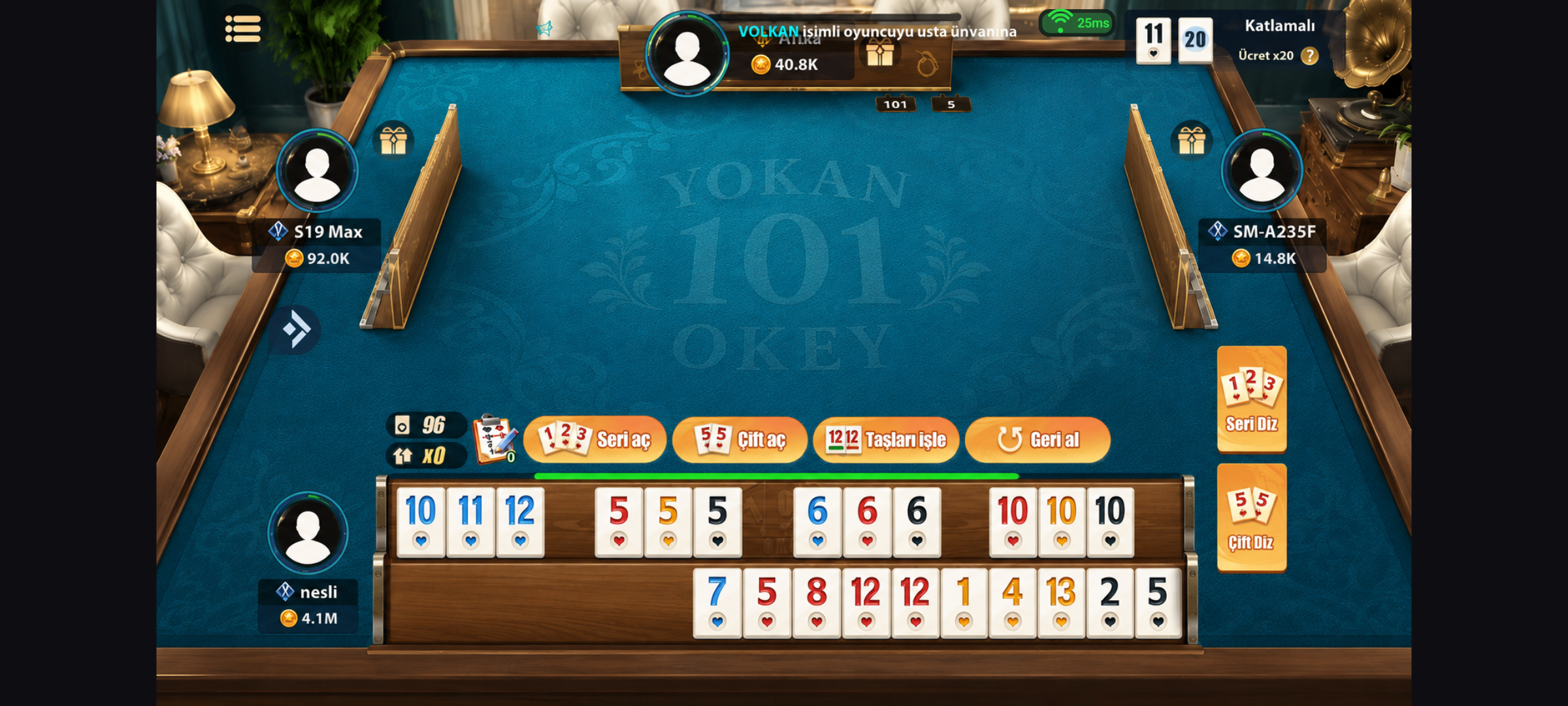 YOKAN 101 Okey